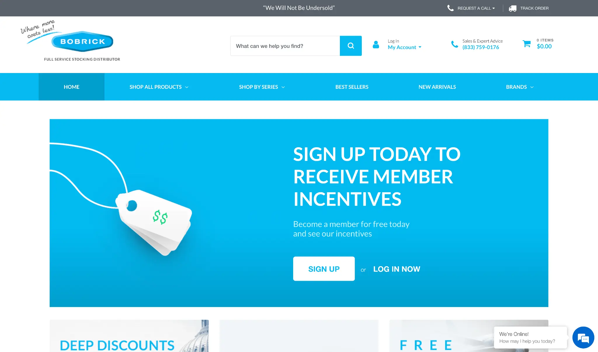 Washroom Inc. website homepage